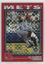 2004 Topps Chrome Red X-Fractor Joe McEwing #133 n1u