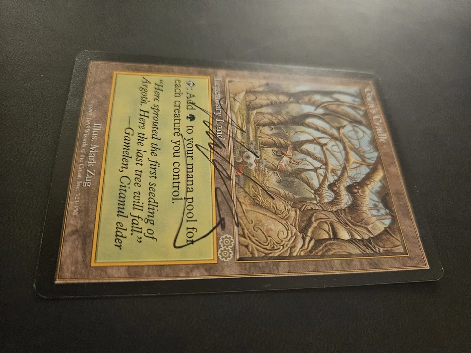 Gaea's Cradle Urza's Saga Regular Signed - Image 4 of 4