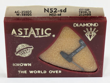 Astatic N52-sd Diamond Needle 78 Record Player Stylus 601SD AC-358DS 2124DS 789D