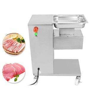 500KG/H Meat Cutting Machine only 0.1-0.8 in Meat Cutter Heavy Duty Meat Slicer