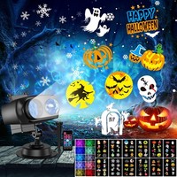 Halloween Projektor LED Deko AußEn 12 Muster Mit Fernbedienung FüR Weihnachten