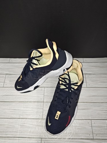 NIKE PG 5 Dark Obsidian Basketball Shoes Sneaker Mens Size 10 Black Melon Tint - Picture 2 of 9