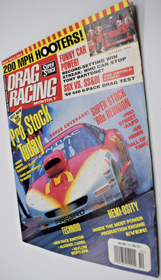 Drag Racing Monthly Magazine October 1996 Pro Stock Today Hooters 60s Reunion