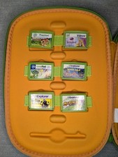 6 Leap Frog LeapPad Explorer Learning Game lot LeapPad 1 2 3 XDI Ultra  Case