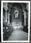 WW2 Egypt - Cairo - R.C. Church of the Virgin Mary interior 1942  photo 9 by 6cm