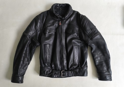 HEIN GERICKE Herren Motorrad Jacke Leder Gr. 52