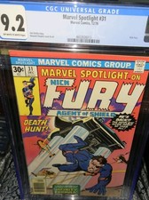 Marvel Spotlight #31 CGC 9.2 Nick Fury Origin Retold  1976 Marvel Comics 