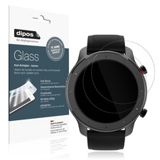 2x protective film for 47mm diameter uhr flexible glass protection 9H