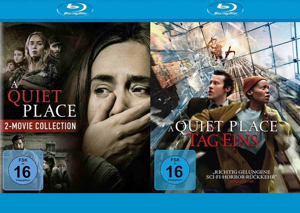 A Quiet Place 1+2+3 A Quiet Place: Tag Eins im Set # BLU-RAY-NEU