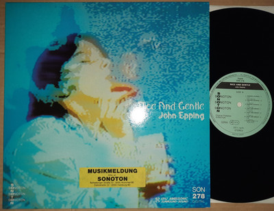JOHN EPPING - NICE AND GENTLE / LP / GER / 1987 / SONOTON / LIBRARY / NM/VG+