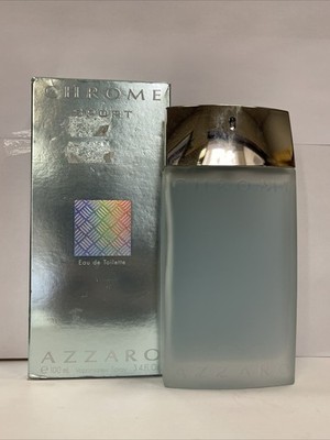 CHROME SPORT - AZZARO - EAU DE TOILETTE 100ml SPRAY - Folie fehlt