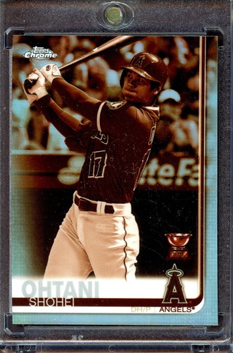 SHOHEI OHTANI ~ 2019 Topps Chrome Baseball Sepia Refractor #1