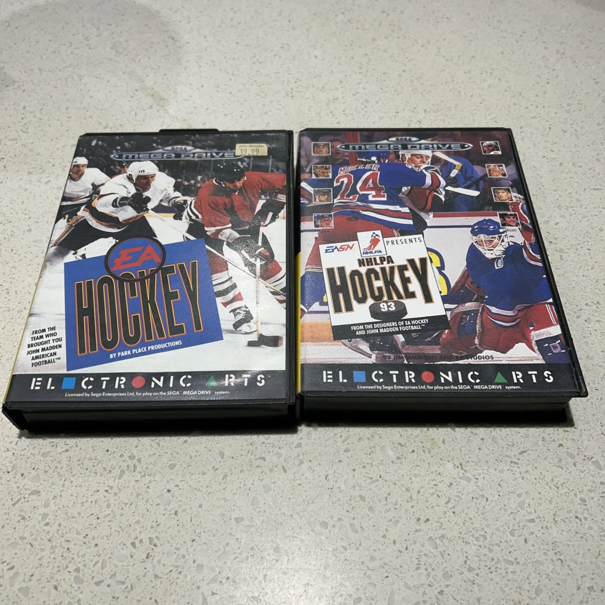 Jeu SEGA Mega Drive - NHL Hockey - PAL - Complet Et En Bon état