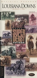 1994 Horse Racing Program Louisiana Downs Super Derby 15 Soul of The Matter