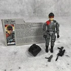 Vintage GI Joe Low Light Figure Near Complete w File CardHasbro 1986
