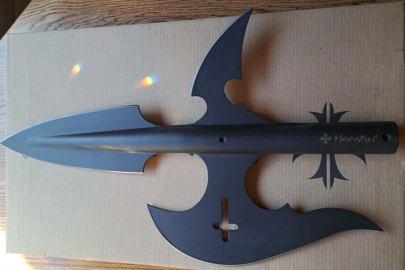 United Cutlery Honshu Halberd Spear Head One Piece Construction New Open Box 