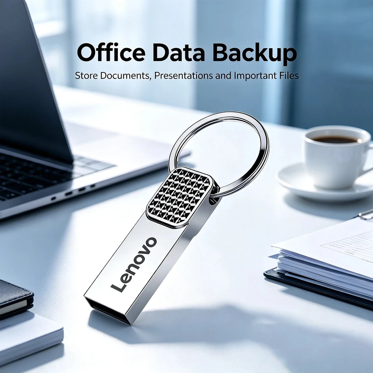 Lenovo 512GB USB 3.0 Flash Drive Metal Pendrive High Speed Data Storage