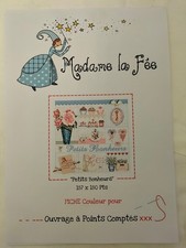 Stickvorlage Madame la Fée Petit Bonheurs