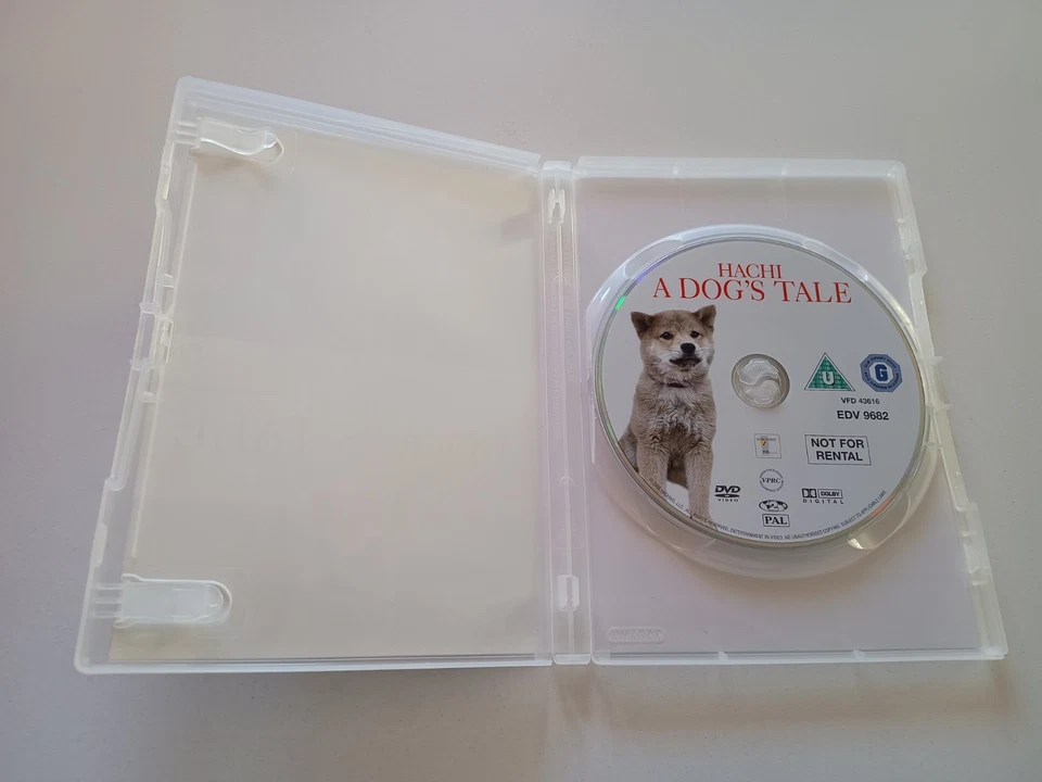 Hachi A Dog's Tale DVD Richard Gere Region Two Dog Family Free Postage! - Image 3 of 4