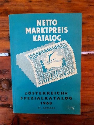 Austria Netto Katalog Österreich: ''Österreich'' Spezialkatalog 1968 Kolbe, Hans, 