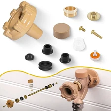 RK-17MH Outside Faucet Repair Kit Metal Handle Compatible with Woodford Model 17