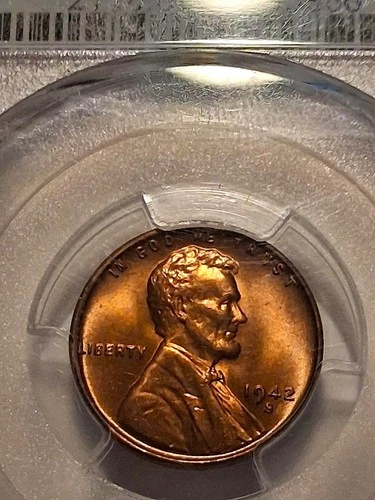 🔥1942 S IC LINCOLN CENT WHEAT BACK PCGS MS 66 RD "NICE RED CENT!