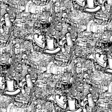 Engine Blueprints 23 - 18"x46" Hydrographic Film Hydro Dipping