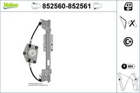 Valeo Fensterheber 852560 FüR Seat