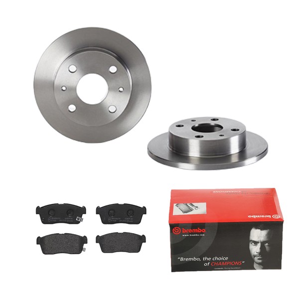 Brembo Bremsscheiben Ø211MM + BremsbelÄGe Vorne FÜR Daihatsu Cuore Vi Trevis-image