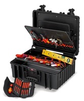 "Knipex 00 21 36 Werkzeugkoffer \"Robust34\" Elektro 11-Teilig "