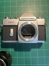 Mamiya Sekor 1000 Dtl Slr Film Camera Body Only For Parts/Repair