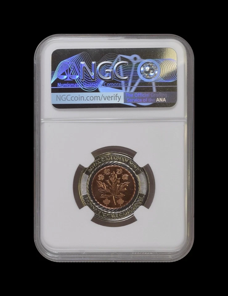 CANADA. 2021, Token, Polymer - NGC MS66 - Security Separator, White Test Ex-Set - Image 4 of 4