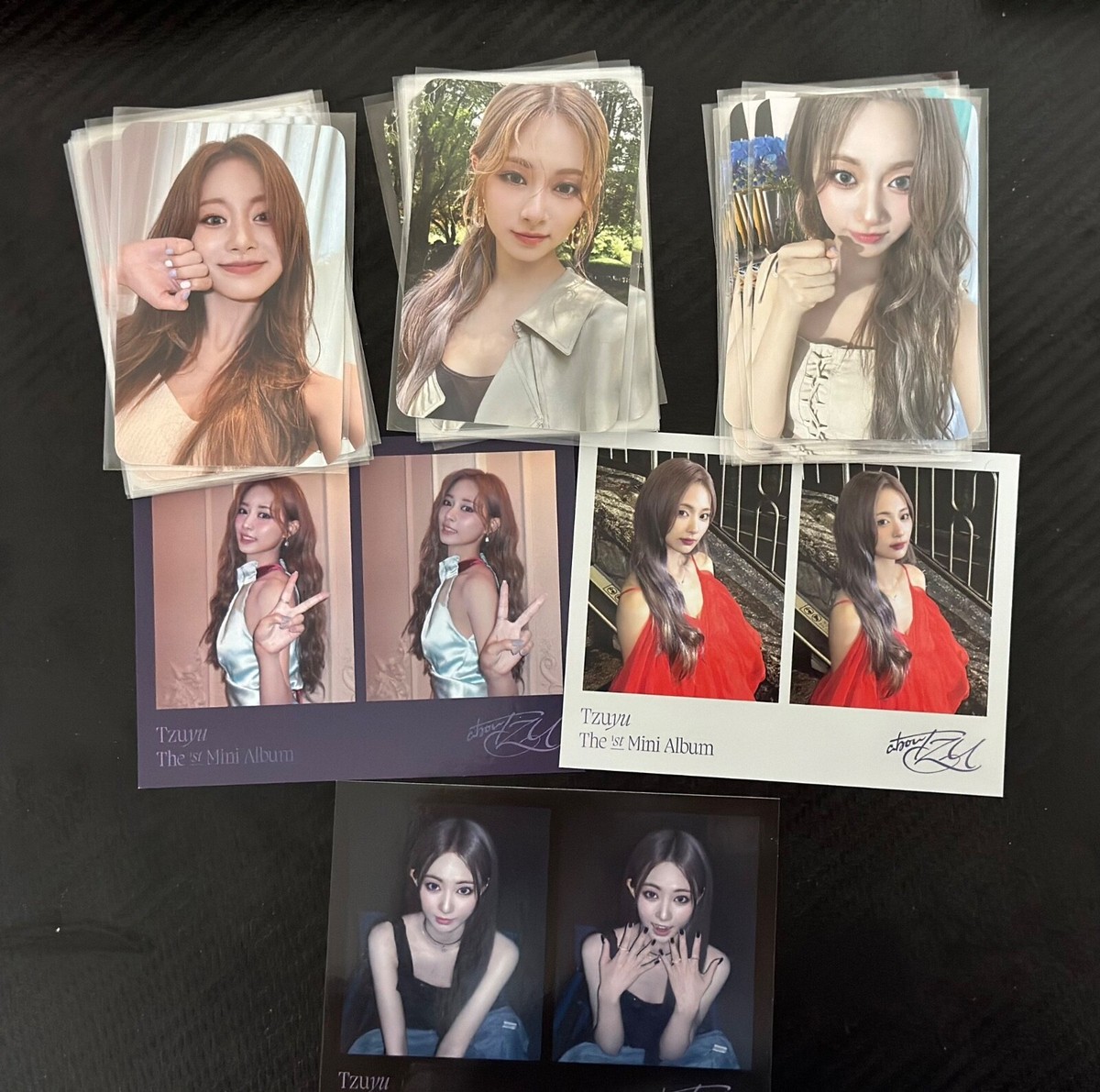 aboutzu　トレカ TZUYU LUCKY DRAW ABOUTZU DEBUT SOLO OFFICIAL PHOTOCARD POB EVENT