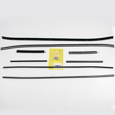 1971-74 Dodge Challenger E-Body Authentic Feltkit - Fensterschachtdichtungen Set