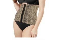 MAIDENFORM FLEXEES WOMEN'S  SHAPEWEAR  LACED( NIPPER ) WAIST TRAINER -W82006