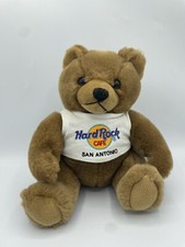 Hard Rock Cafe San Antonio Classic Rockin' Teddy Bear 9" Plush