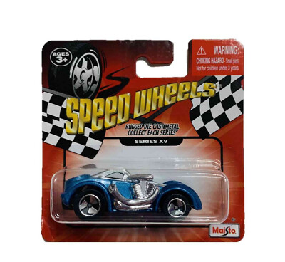 Speed Wheels Tork Twist (Metallic Blue with Silver Piping, Series XV, Short Card