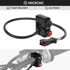 NICECNC Start Kill Stop Switch Button For KTM 125-450 XC/XC-F/SX/SX-F 2023-2025