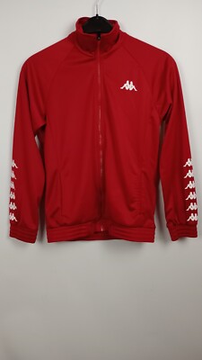 EK5214 Jungen Trainingsjacke von Kappa, rot, Gr.164