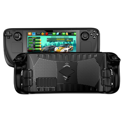 For Steam Deck TPU Protective Case Soft Shockproof Anti-fingerprint Cover Shell