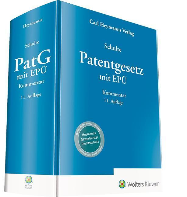Thumbnail - Patentgesetz Mit Epü - Kommentar, Rainer Schulte