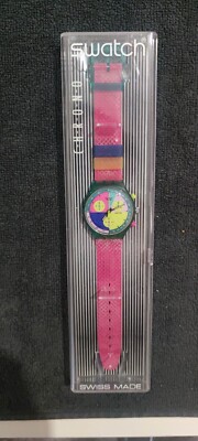 1991 Swatch Chrono Flash Arrow SCL100 NEW COLLECTIBLE.