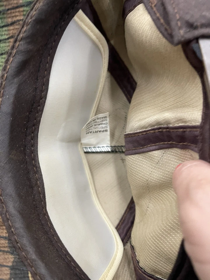 Vintage Old Milwaukee Beer, Floral Camo Trucker Hat, RARE! Corduroy H43 - Image 4 of 4