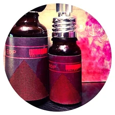 RED TAR stemone tobacco opium brandy copal resins iso e super EDP 10ml