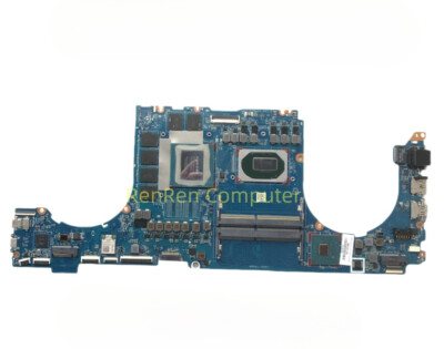 For HP OMEN 6 POR 15-EK With i7-10750H CPU RTX2060 6GB GPU Laptop Motherboard