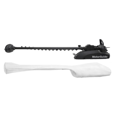Oceansouth MOTORGUIDE trolling Motor Cover (Xi3 55lb, Freshwater, 36'', White)