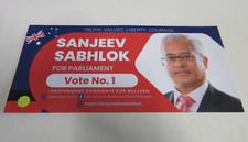 2022 Victorian State Election Leaflet - Sanjeev Sabhlok - Independent  - Bulleen