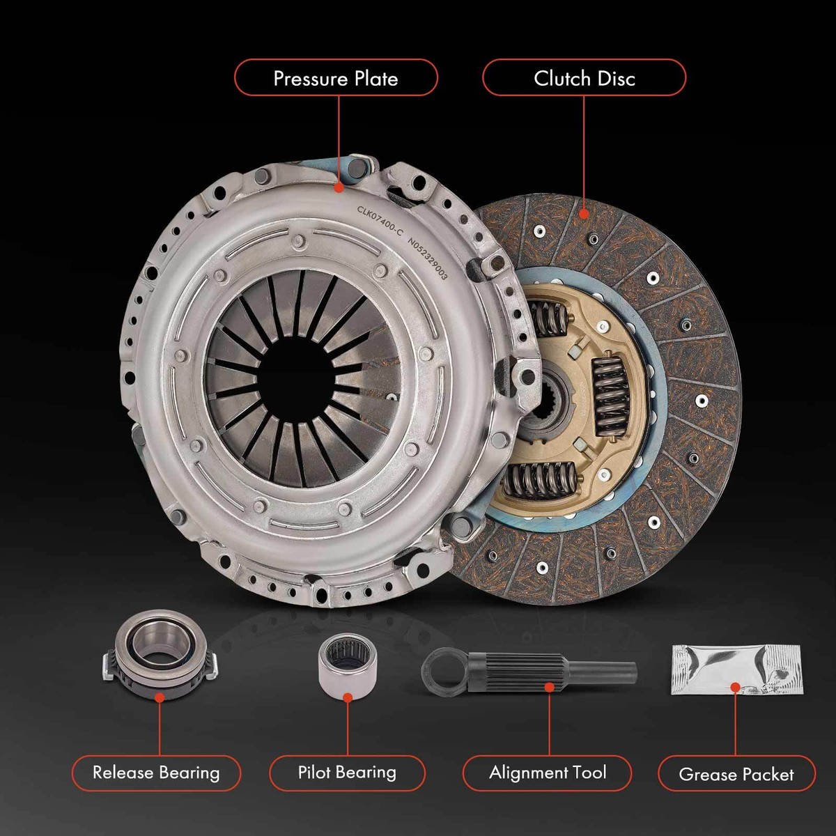 New Transmission Clutch Kit for Mazda 3 2012-2018 CX-3 2019-2020