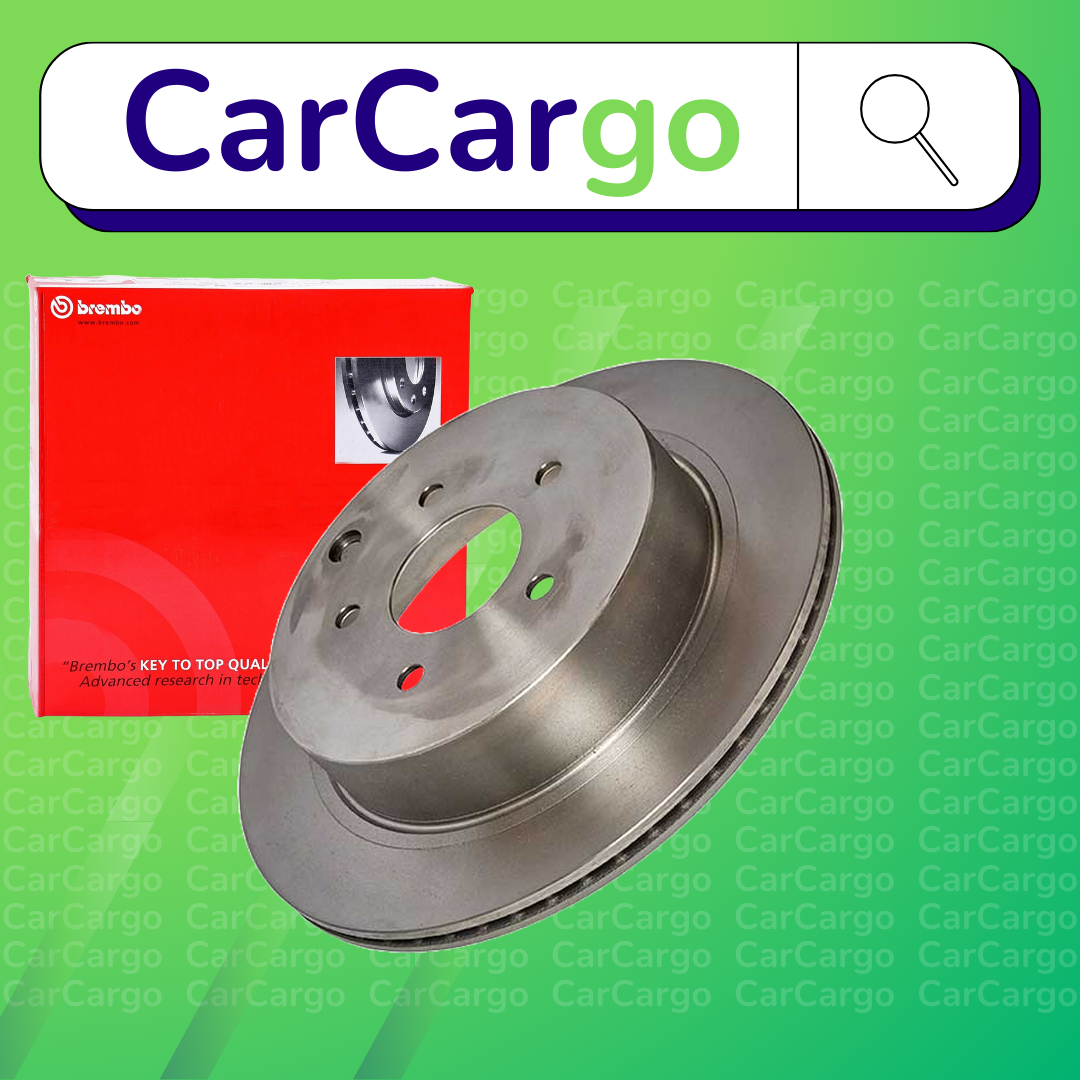 Brembo Vented Rear Brake Discs Pair For Infiniti FX 35 AWD 2003-2008 308 mm