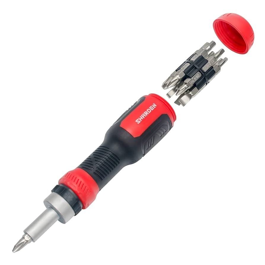 13-in-1 Multi-Tool Ratchet Screwdriver Set with Torx Bits